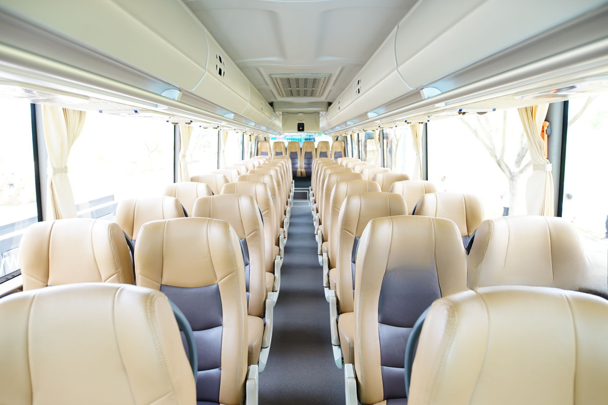 50 Seater coach hire interior